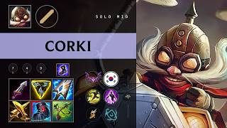 Corki Mid vs Syndra - KR Master Patch 26.09