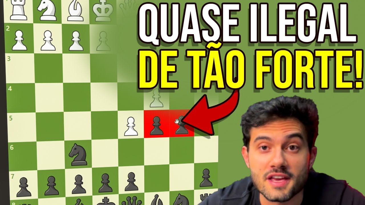 Esse é o MELHOR GAMBITO da história do xadrez! Speedrun Xadrez Online #ep39