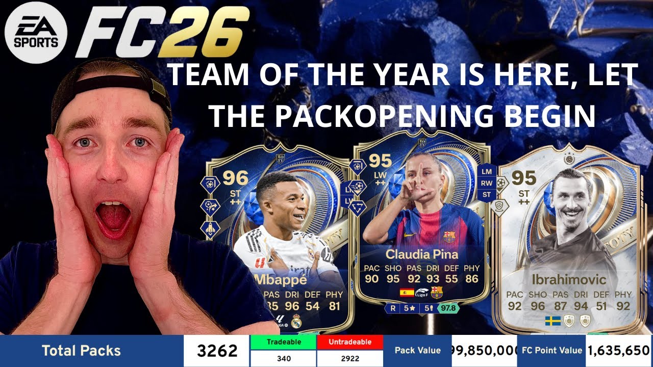Team of the Year Is FINALLY Here! 3300 Packs Saved + My TOTY Plan 😳
