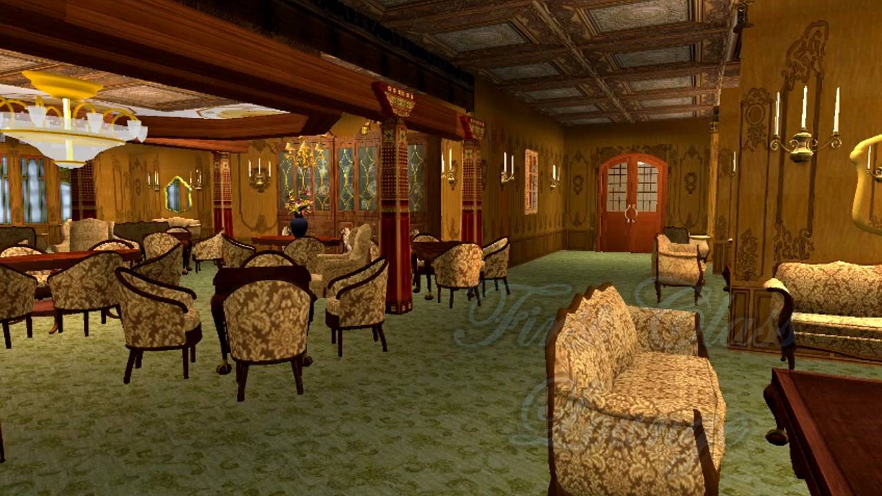 First Class Lounge A Deck Titanic Sims