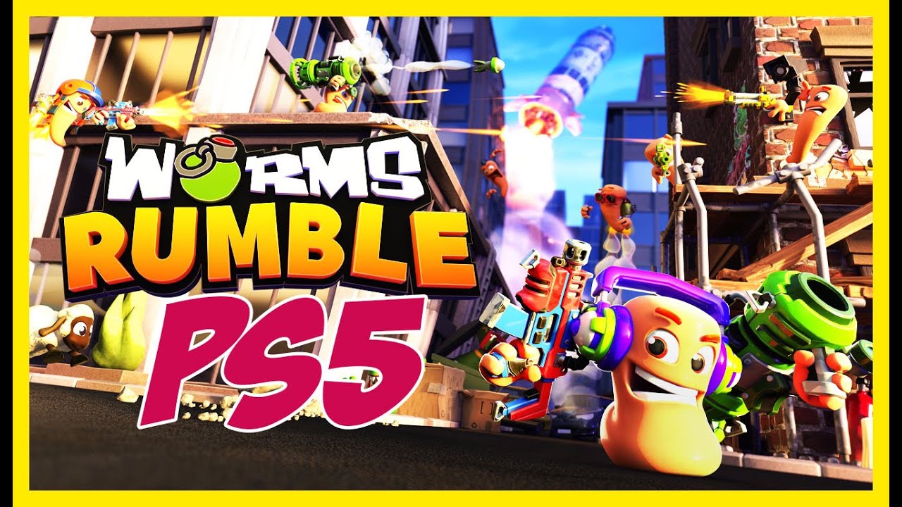 Worms ps5 update multiplayer first look   - Worms free ps plus december 2020