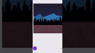 Digital Art using Canva #shorts #art