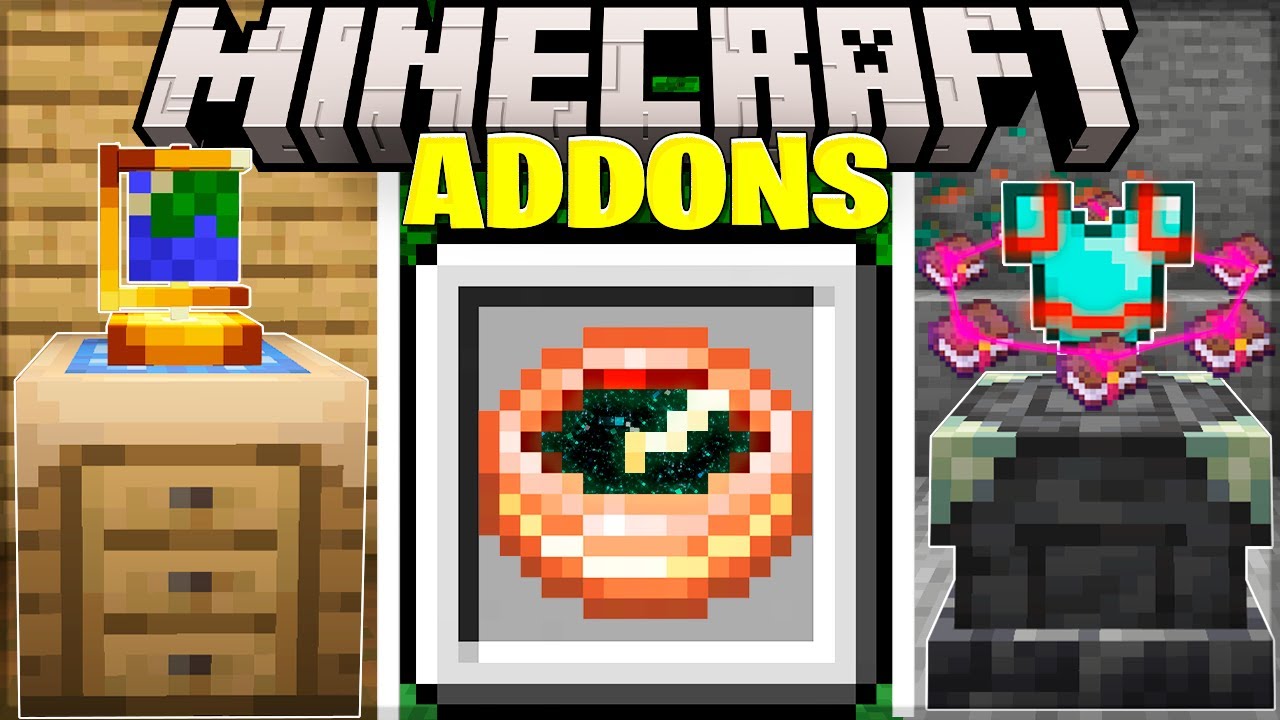 🔥TOP 5 MELHORES ADDONS PARA O MINECRAFT PE 1.21+🔥(ATUALIZADO)🔥 - YouTube
