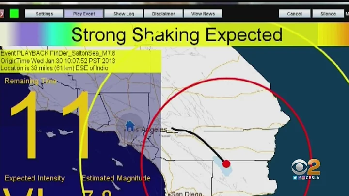 Officials Hope To Save Lives With Statewide Earthquake Early Warning System App