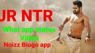 Editing App Video Noizz Biugo app what app status Telugu video #jrNTR video#BPRTeluguMusic screenshot 5