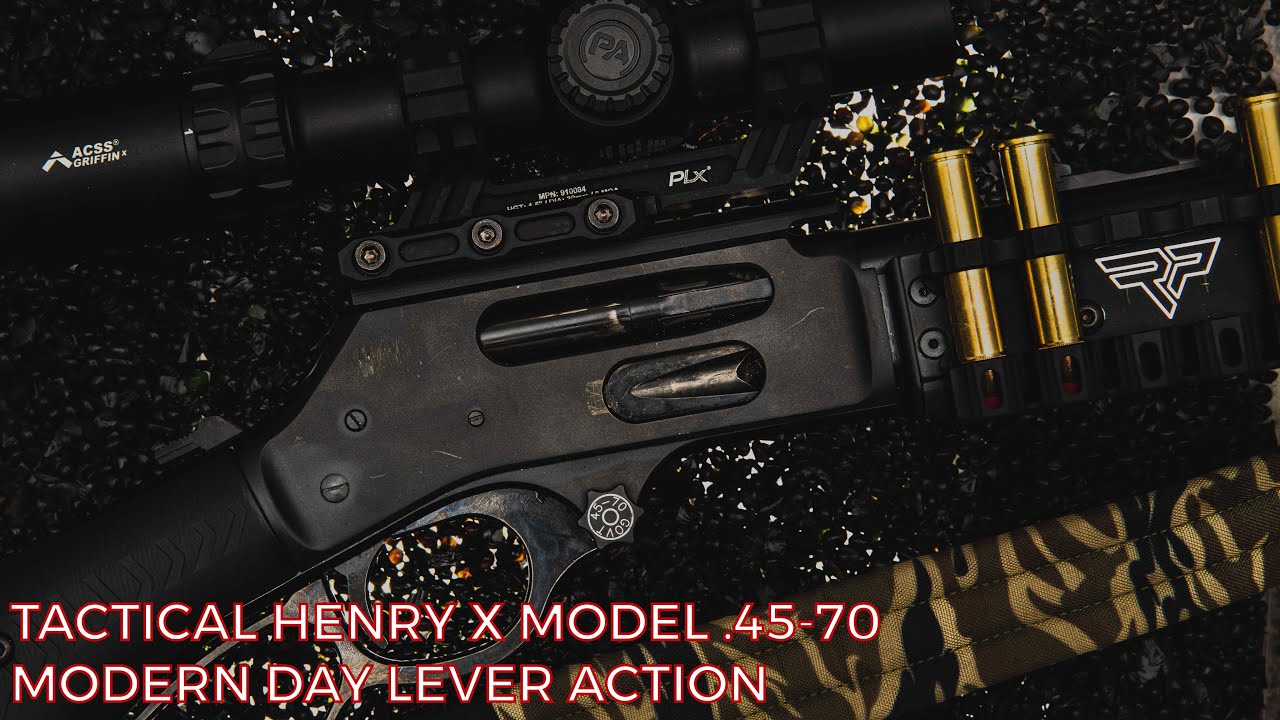 Video about Tactical Henry .45-70 | Modern Day Lever Action