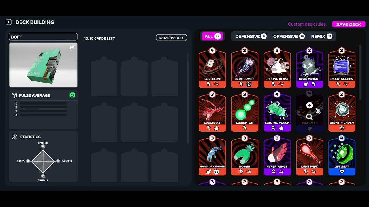 What are the Attack Cards?