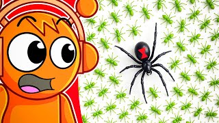 1,000 ANTS vs 1 BLACK WIDOW, Who Would Win?