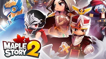 MapleStory 2 - Character Creation - Pre-Release - F2P - KR