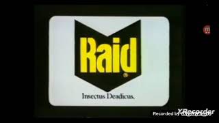 Raid Kills Bugs Dead 1984