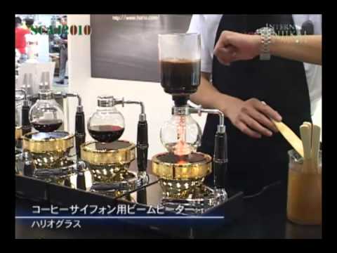 Japanese Siphon Coffee Maker with Halogen Beam Heater - HARIO Glass Co.,  Ltd 