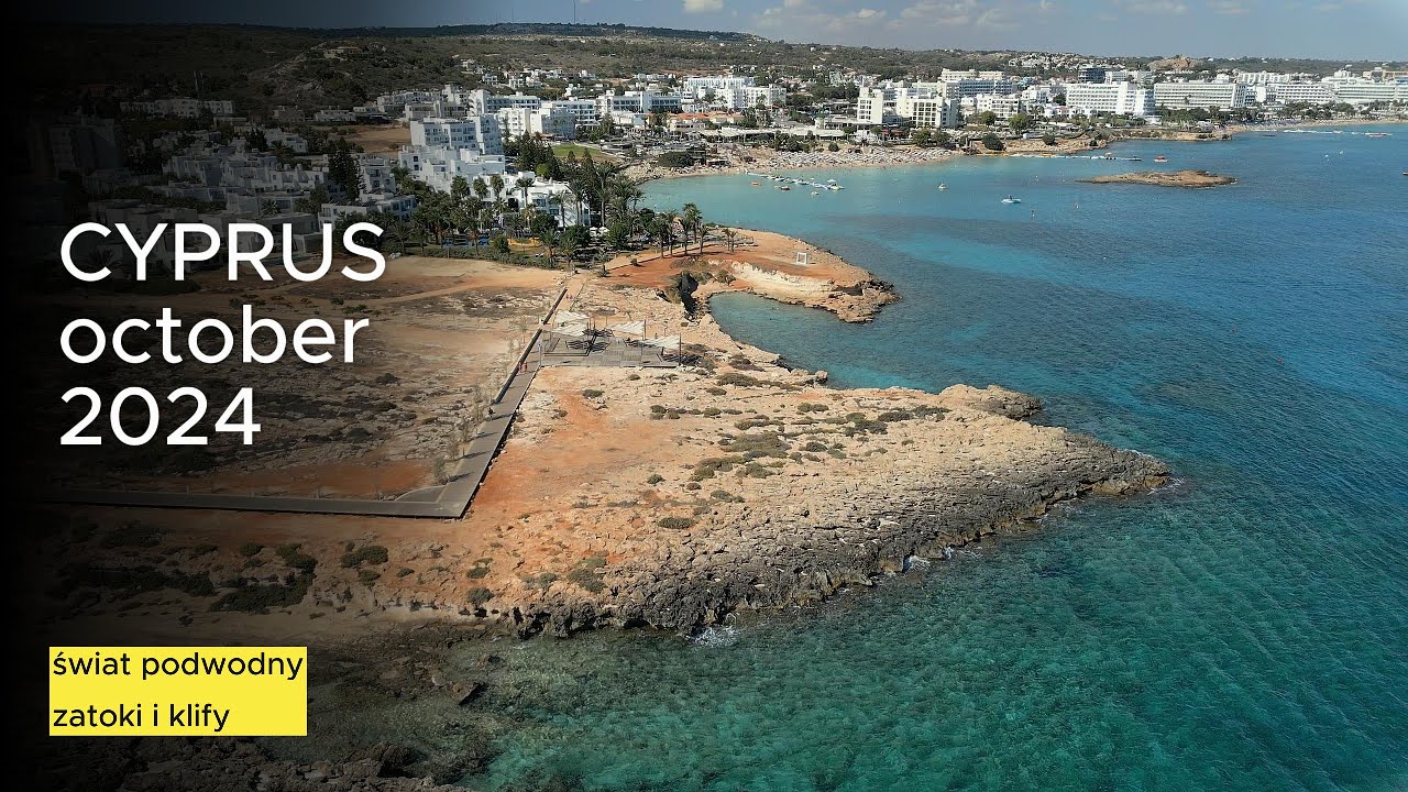 CYPR Protaras - na lądzie i pod wodą ( 4K )