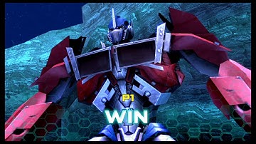 Transformers Prime The Game Wii U Multiplayer Brawl part 4