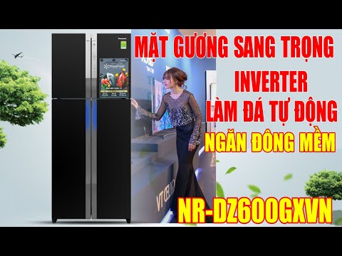 HƯỚNG DẪN CÁCH SỬ DỤNG TỦ LẠNH PANASONIC NR-DZ600GXVN, LÀM ĐÁ TỰ ĐỘNG, NGĂN ĐỒNG MỀM LINH HOẠT