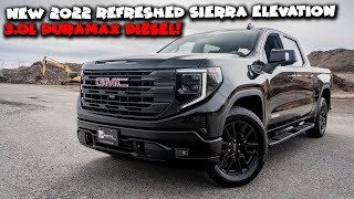 Refreshed 2022 Sierra Elevation 3.0 Duramax Diesel  This is it!