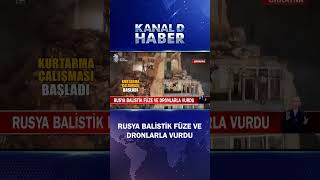Rusya, Ukraynayı Balistik Füze Ve Dronlarla Vurdu