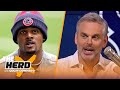 Why would Deshaun Watson want to go to Jets? Talks Aaron Rodgers' future — Colin | NFL | THE HERD