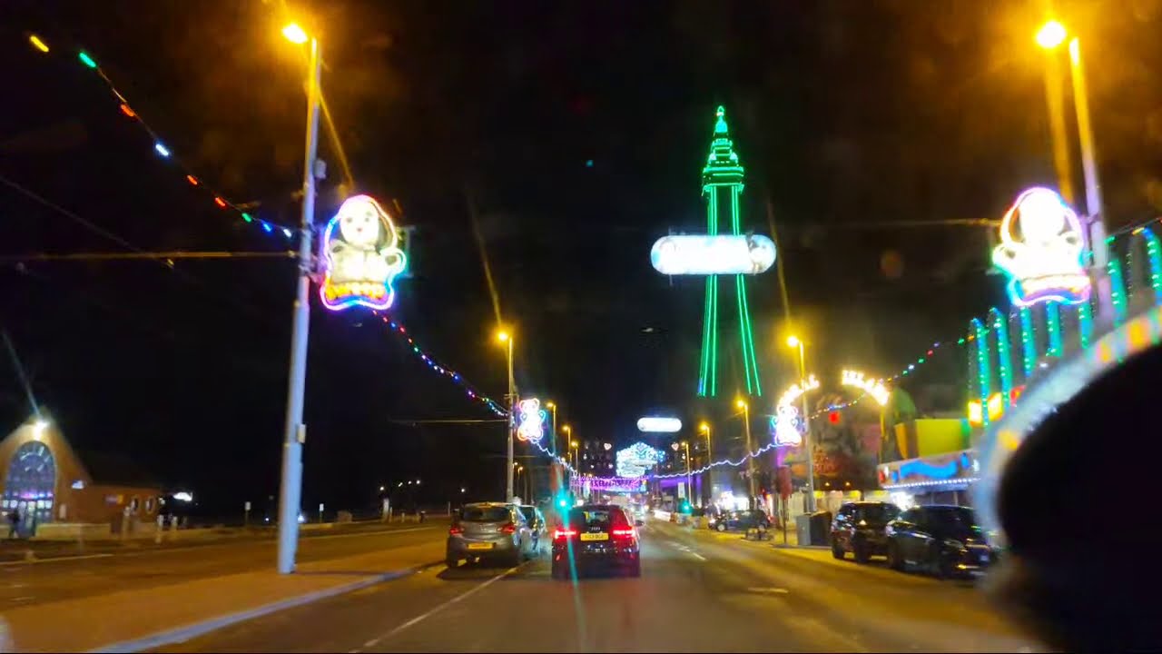 Давайте проедем «Blackpool Illuminations 2020» в обоих направлениях.