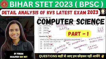 MISSION STET 2021 | Latest KVS Exam 2023 Question Analysis In Detail
