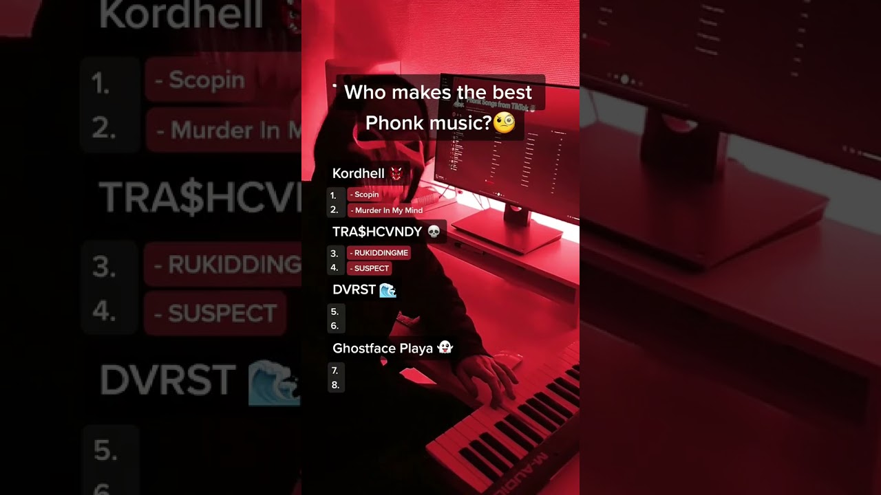 Are you a real Phonk fan?🤔