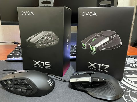 Mouse EVGA X15 y X17 - Construidos para Gaming 🤩😎👌