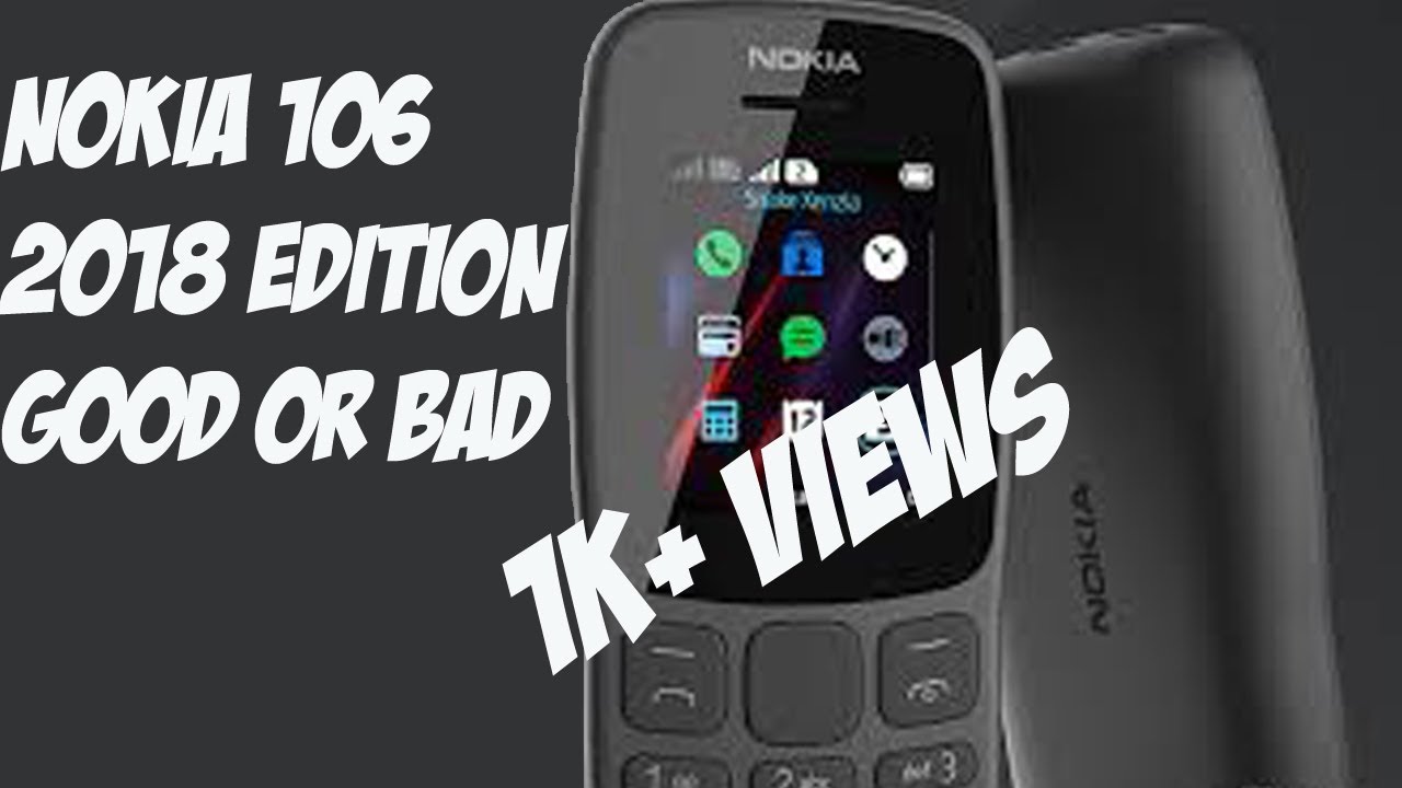 NOKIA 106(2018) UNBOXING & OPINION!!