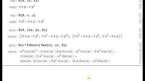 Wolfram Mathematica Skill  | Derivatives in Mathemtica  | E learning Mathematics in Urdu/Hindi