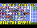 English Football Cup - Beat The Keeper Marble Race / Marble Race King