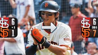 FULL 6-RUN COMEBACK: Jung Hoo Lee & Giants stun the Cardinals! | MLB Highlights