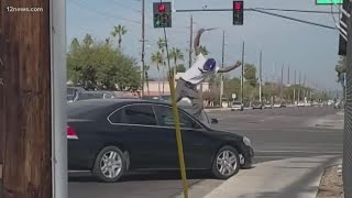 Caught on Camera: Violent road rage incident in Phoenix causes chaos