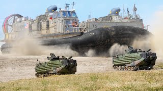 US Built this Weird Gigantic Hovercraft that Can Drive Everywhere