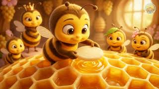 How Bees Make Honey! 🐝 Animated STEM Story & Song for Kids