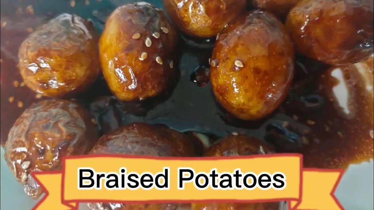 Braised Potatoes / Sweet Marble Potato /side dish for Sangyupsal YouTube