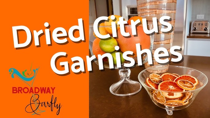 How To Make Dehydrated Fruit Cocktail Garnishes – Mix Beverage Company Inc.