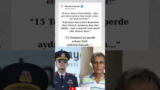 Beni O Gece Hulusi Akar Yaktı Akın Öztürkün İtirafı Mı?