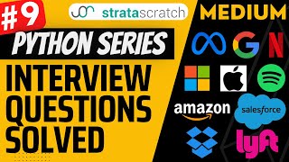 Data Science Python Interview Question Explained | "Classify Business Type" | EDS