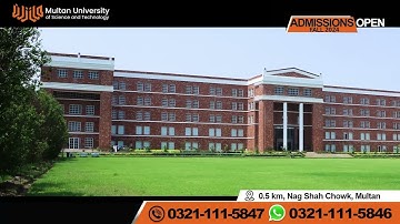 𝐖𝐞𝐥𝐜𝐨𝐦𝐞 𝐭𝐨 𝐌𝐮𝐥𝐭𝐚𝐧 𝐔𝐧𝐢𝐯𝐞𝐫𝐬𝐢𝐭𝐲 𝐨𝐟 𝐒𝐜𝐢𝐞𝐧𝐜𝐞 𝐚𝐧𝐝 𝐓𝐞𝐜𝐡𝐧𝐨𝐥𝐨𝐠𝐲!