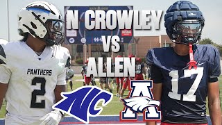 Texas High School Football | North Crowley vs Allen | Preseason Scrimmage | TXHSFB
