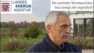 Ein Zentraler Stromspeicher Was Bringt Der Eigentlich?