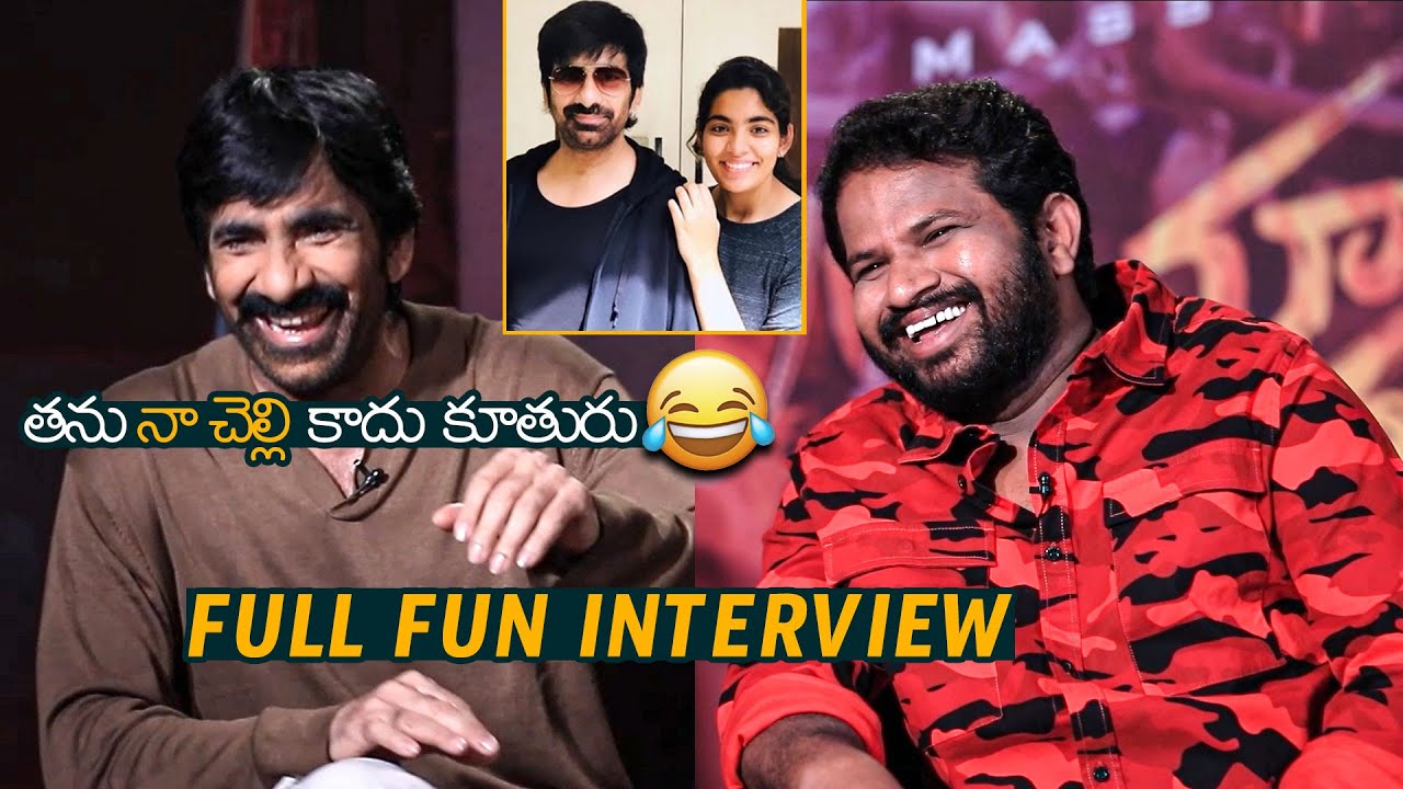 Hyper Aadi and Ravi Teja Hilarious Interview | Mass Jathara | Sreeleela | Ravi Teja Daughter
