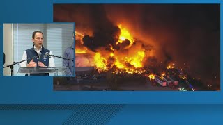 Kentucky officials share an update on deadly UPS plane crash in Louisville