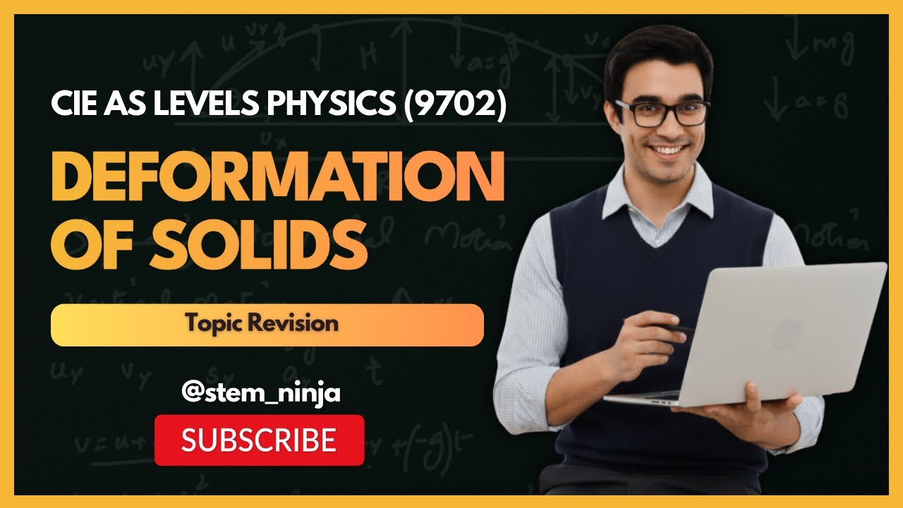 Deformation of Solids | Topic Revision | CAIE AS Levels Physics 9702 ...