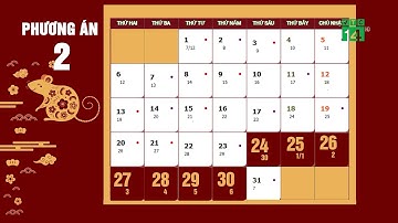 Hai phương án nghỉ Tết Nguyên đán Canh Tý 2020 | VTC14