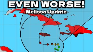 Melissa Expected to Become EVEN WORSE! - Tropical Update