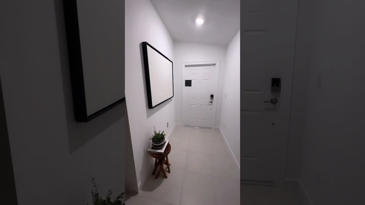 Entry way 🖤for now…. DIY canva 😆 