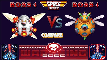 🚀 Space Shooter: Galaxy Attack 🌌 Boss 4 Compare & Review 🔥 By Apache Gamers 🎮
