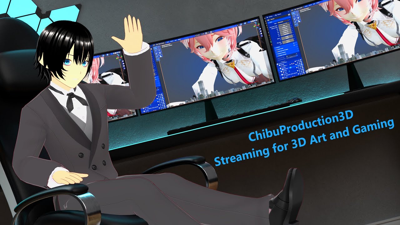 [🔴 ARCHIVE 3D STREAM] Making a 3D Art stream, and later I play something (Stream on ES & EN)
