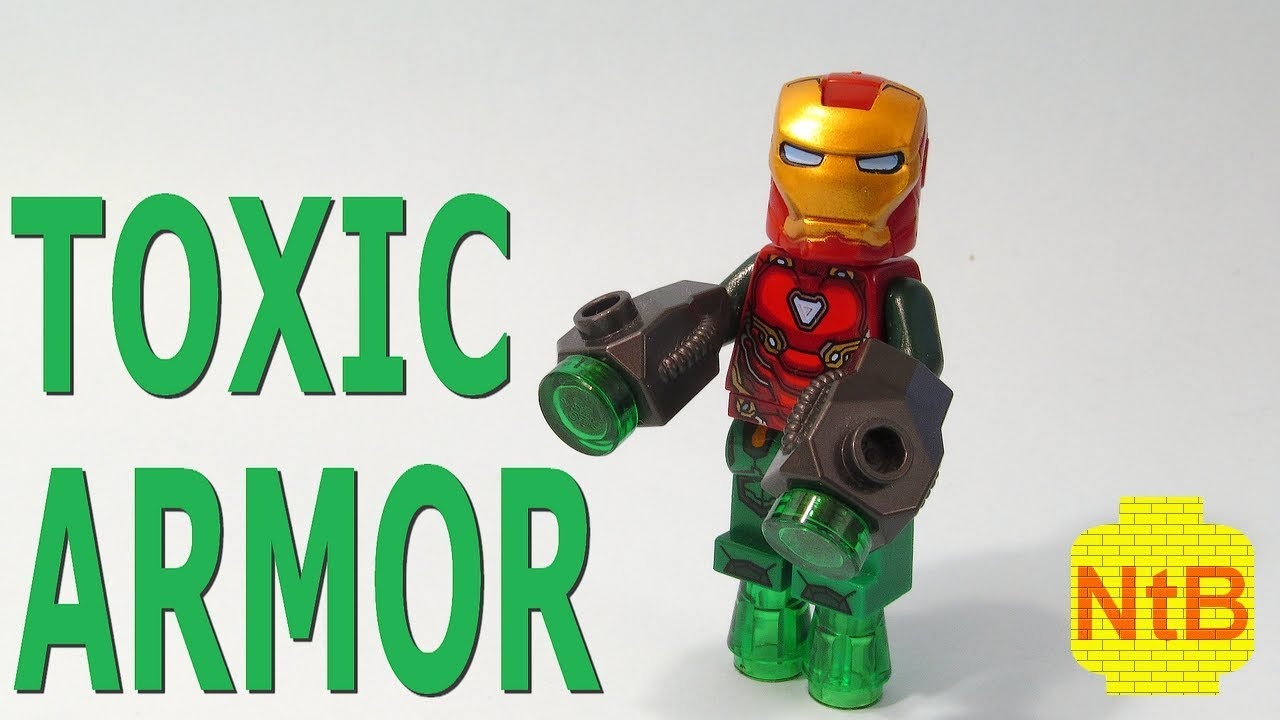 lego custom iron man suits