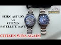 4K Seiko Astron 5X53 VS Citizen Satellite Wave | Part 2 | 5X53 Vs F900| Which is fast?