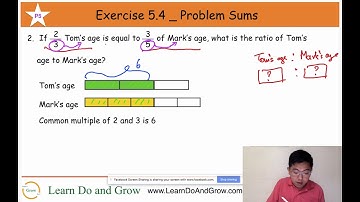 P5 Math Ratio problem sum part 2